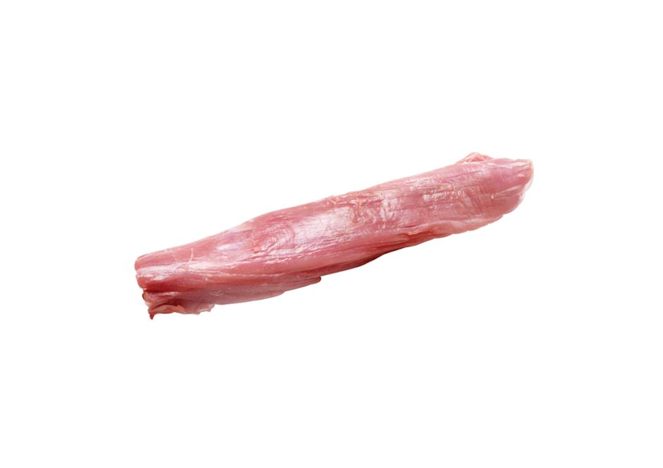 Raw fillet of pork